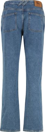 Burberry Womens 5-Pocket Straight-Leg Jeans Denim Cotton