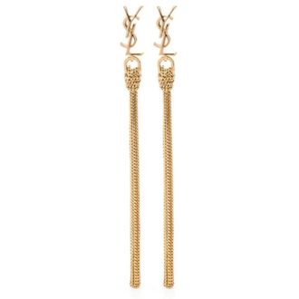 Saint Laurent Chic Jewelry Collection - female - Saint Laurent - Earrings - Yellow - ONE SIZE - Accessories