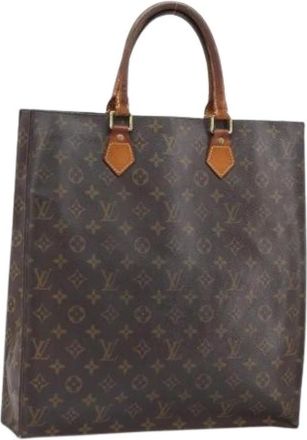 Louis Vuitton Pre-owned Tote Bags, female, Brown, Size: ONE SIZE Pre-owned Vintage Canvas Tote Bag