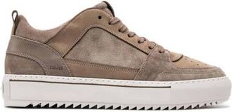 Rehab Creon Mix su&egrave;de sneakers taupe