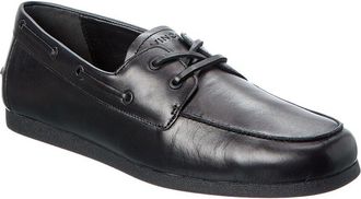 Vince Marin Leather Boat Shoe