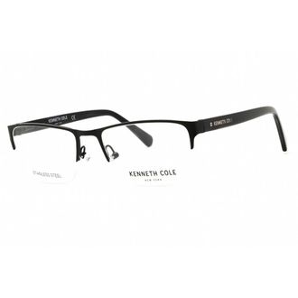 Kenneth Cole New York Mens Black Rectangular Eyeglass Frames KC0313