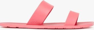 Joules Womens Joules ARA Womens Recycled Rubber Mule Sandals Pink - Size: 4
