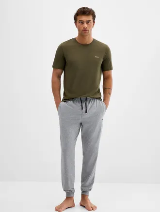 BOSS Mens Two-tone lounge joggers