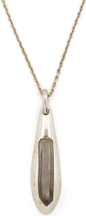 Parts Of Four Chrysalis quartz pendant necklace - unisex - quartz/Sterling Silver - One Size