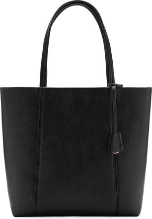 Mango Faux Leather Shopper Bag in Black at Nordstrom