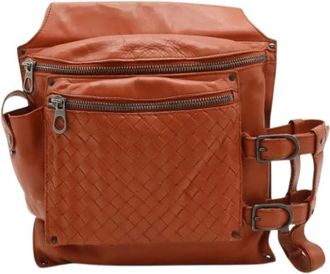 Bottega Veneta Pre-owned Belt Bags, female, Orange, Size: ONE SIZE Pre-owned Fanny pack