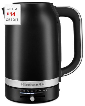 KitchenAid 1.7 Liter Electric Kettle with $14 Credit