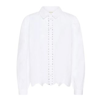 Cream Dames, Blouses & Shirts, Wit, Maat: 2XL