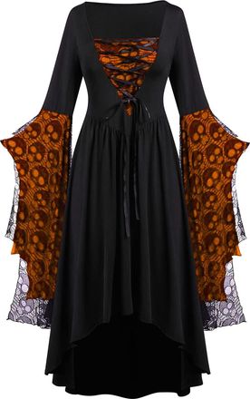 Generic dress for adults women halloween, female costume, simple halloween costume, adults dress costumes, clown outfit, witch cloak for women, cat woman outf