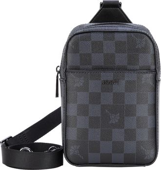 Joop Schultertasche JOOP cortina piazza slingbag xsvz, Damen, Gr. B/H/T: 14cm x 20cm x 4cm, schwarz, Kunststoff, Taschen Schultertasche, Unisex Umh&auml;ngetasc