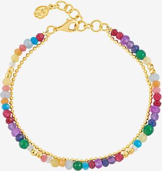 Dower & Hall Tutti Frutti Orissa Bracelet in Yellow Gold Vermeil at Nordstrom, Size 8
