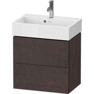 Duravit L-cube Mueble De Ba&ntilde;o De Pared Compact, 2 Cajones, Ancho: - Duravit