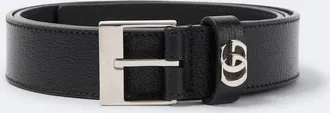 Gucci GG leather belt