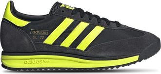 adidas Mens Originals SL 72 RS - Shoes Black/Yellow Size 10.0