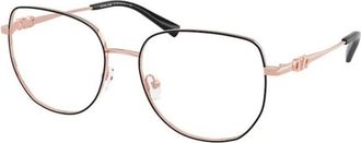 Michael Kors Belleville Eyeglasses - Dames - Brillen - Zwart - 54 MM - Accessoires