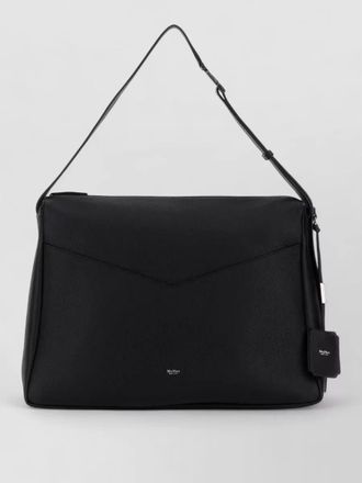 Max Mara leather kipperl laptop shoulder bag adjustable