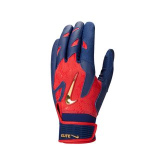 Nike Alpha Elite 2.0 Baseball Batting Gloves in Red | N1013006-638