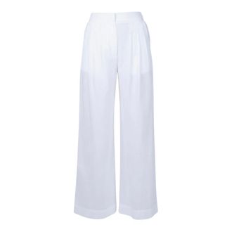 ottod'Ame Wide Trousers, female, White, Size: 2XS Pantalone Asia