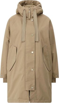 G-Lab Oversized Parka met Stijl en Functie - Dames - Parka Jassen - Bruin - XS - Jassen