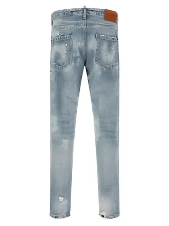 Dsquared2 Teddy Jeans - Light Blue