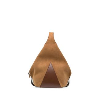 Stella McCartney Dames, Tassen, Bruin, Maat: ONE Size Su&egrave;de
