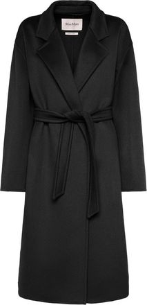 Max Mara Black Melinda Coat