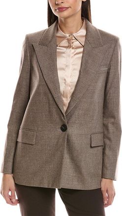 PESERICO Wool & Cashmere-Blend Jacket