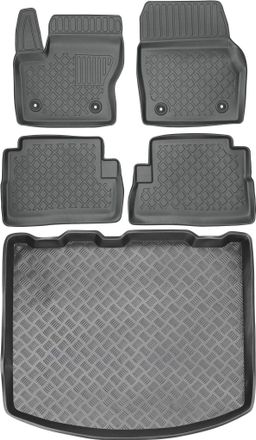 OEM Juego De Alfombrillas Para Coche Y Maletero Para Ford Kuga Ii Suv (2013-2020)