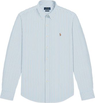 Polo Ralph Lauren Striped Cotton Shirt - White - Xxl