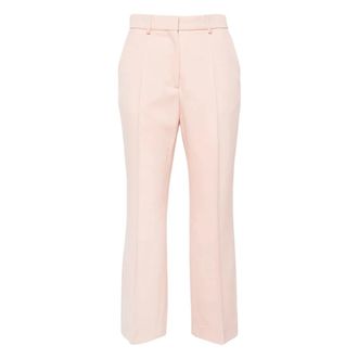 Lanvin Dames, Broeken, Paars, Maat: 2XS Wol