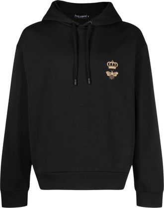 Dolce & Gabbana black Sicily Hoodie