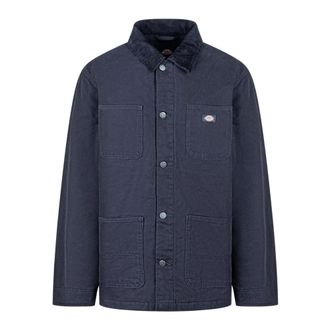 Dickies Light Jackets, male, Black, Size: XS Chore Jacket