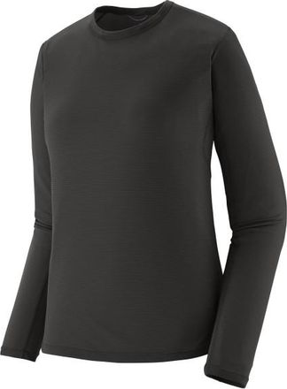 Patagonia Capilene Lightweight Crew Kunstfaserunterw&auml;sche f&uuml;r Damen | schwarz/grau