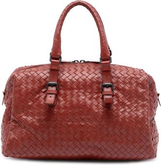 Bottega Veneta Pre-owned Bottega Veneta Nappa Intrecciato Boston Bag Ladies 7L04OS77B9PEUVJP