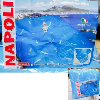 Trade Shop Trade Shop - Trapunta Piumone Per Letto Singolo Invernale Trama Del Napoli Colore Azzurro