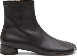 Maison Margiela Anatomic 35mm leather ankle boots - women - Calf Leather/Calf Leather/Calf Leather - 36 - Black
