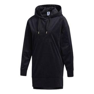 adidas (WMNS) adidas Sweat Hoodie Asia Sizing Black GV2924