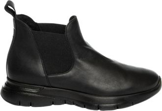 Frau Beatles Chelsea Boot - Dames - Chelseaboots - Zwart - 36 EU - Leer - Schoenen