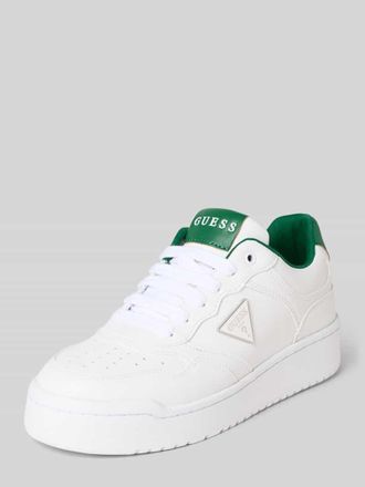 Guess Sneaker mit Logo-Applikation Modell Miram in Weiss, Gr&ouml;&szlig;e 36