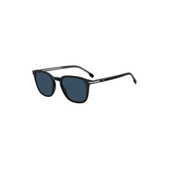 BOSS Black acetate sunglasses with silver-tone trims