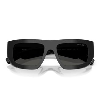 Prada Sunglasses, unisex, Black, Size: 53 MM Prd04Su Sunglasses