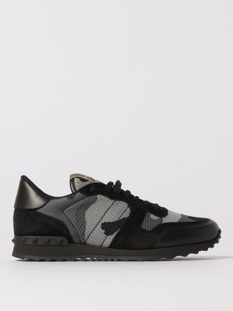Valentino Garavani Sneakers Rockrunner Valentino Garavani in camoscio e mesh camouflage