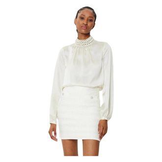 Marciano Dames, Blouses & Shirts, Wit, Maat: L