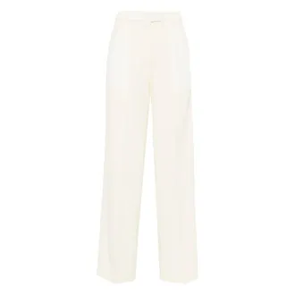 Officine G&eacute;n&eacute;rale Broeken, Dames, Beige, L, Katoen, Nastia Pants