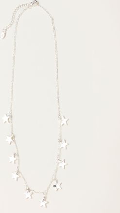 Fat Face FatFace Silver Tone Star Necklace
