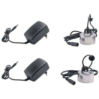 OEM Serie De 2 Piezas Con Enchufe De 45 Mm, Humidificador Ultras&oacute;nico Industrial, Nebulizador, Incubadora, Atomizador, Cabezal Europeo De 24 V -crezuo