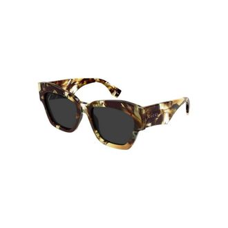 Gucci 2150S Sunglasses - female - Gucci - Sunglasses - Brown - 55 MM - Accessories