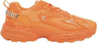 Plein Sport Pulse X Lo-Top Sneakers - unisex - Hardloopschoenen - Oranje - 40 EU - Leer - Fitness