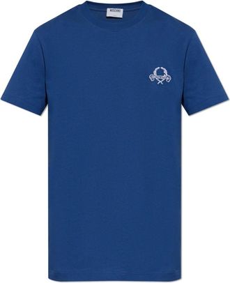 Moschino Uomo, Top, Blu, L, new